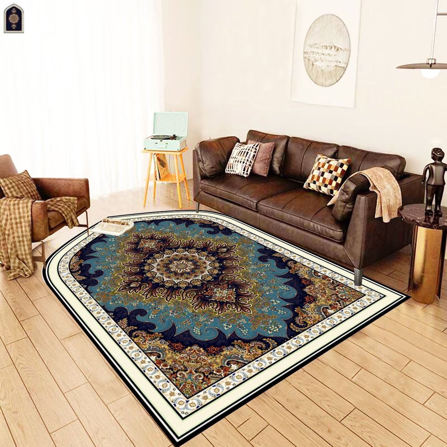 HAYA HA1158 Worship Carpet Kneeling Mat Worship Carpet Prayer Floor Mat