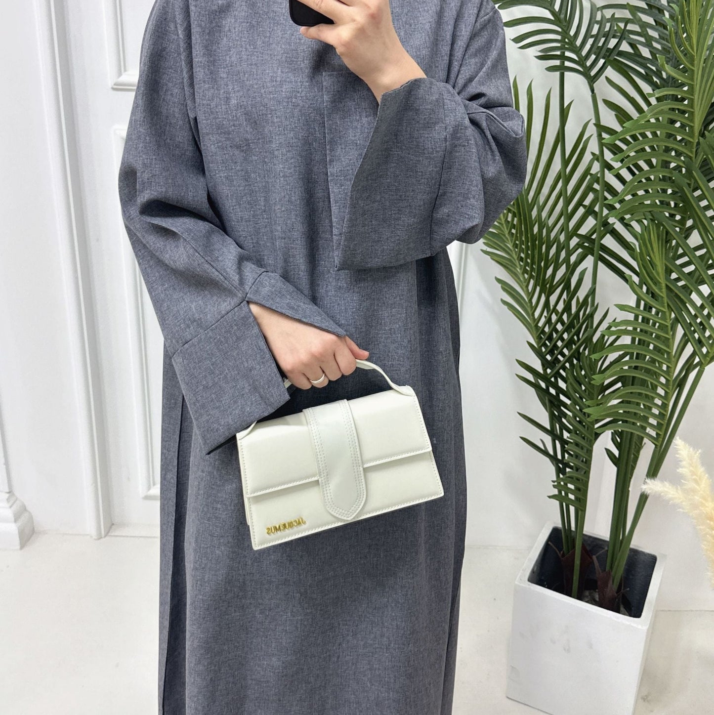 HAYA HAYA0999 Loose Large Elegant Dress Robe