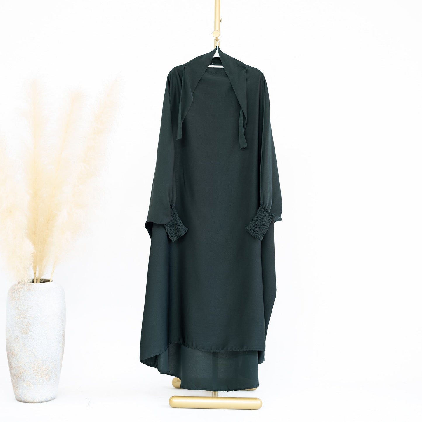 HAYA HA0720 Large Swing Solid Color Robe Children's Dress
