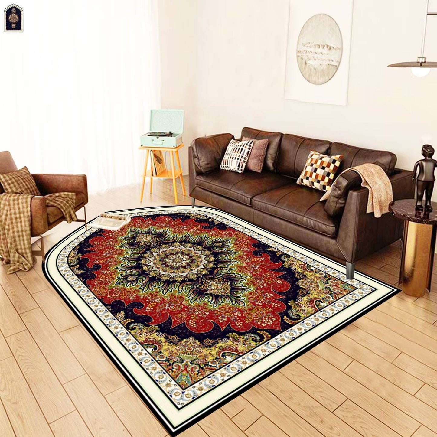 HAYA HA1158 Worship Carpet Kneeling Mat Worship Carpet Prayer Floor Mat