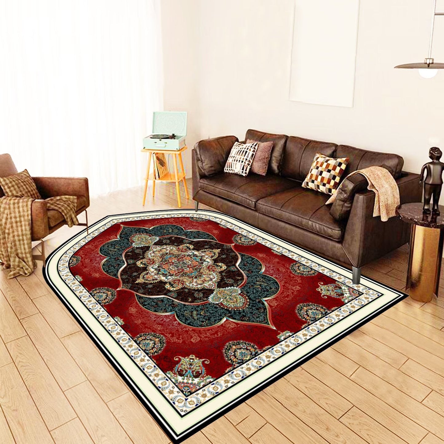 HAYA HA1158 Worship Carpet Kneeling Mat Worship Carpet Prayer Floor Mat