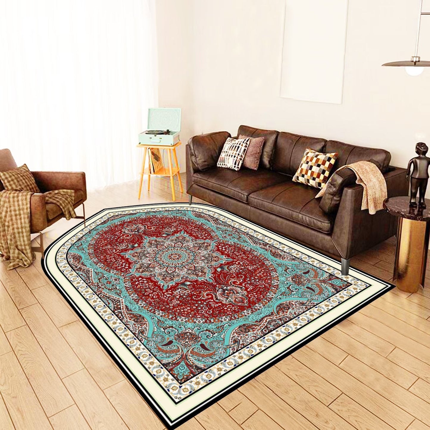 HAYA HA1158 Worship Carpet Kneeling Mat Worship Carpet Prayer Floor Mat