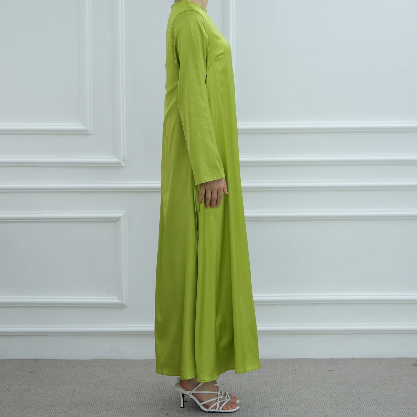 HA6628 Multi-color Simple Solid Color Robe Inner Wear