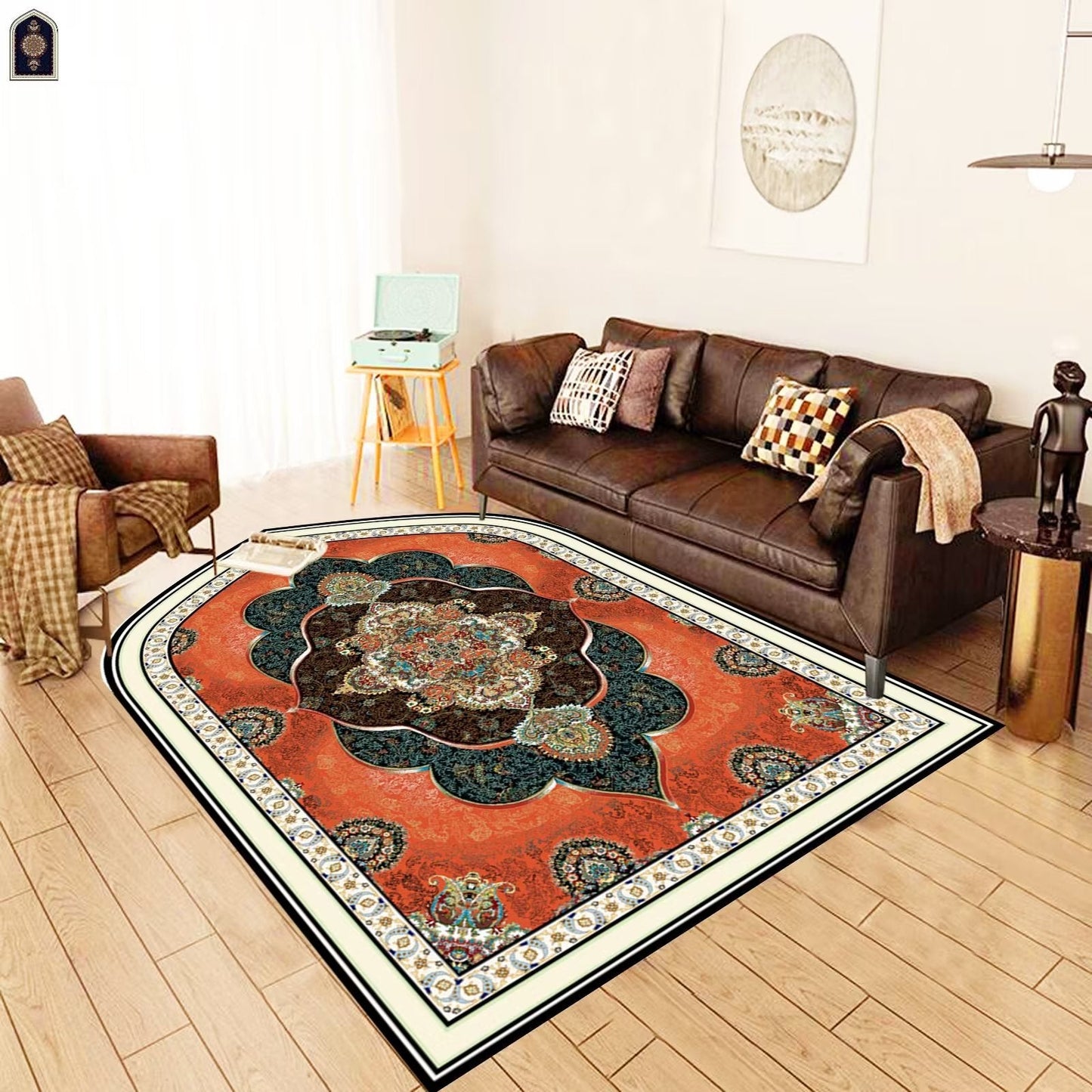 HAYA HA1158 Worship Carpet Kneeling Mat Worship Carpet Prayer Floor Mat