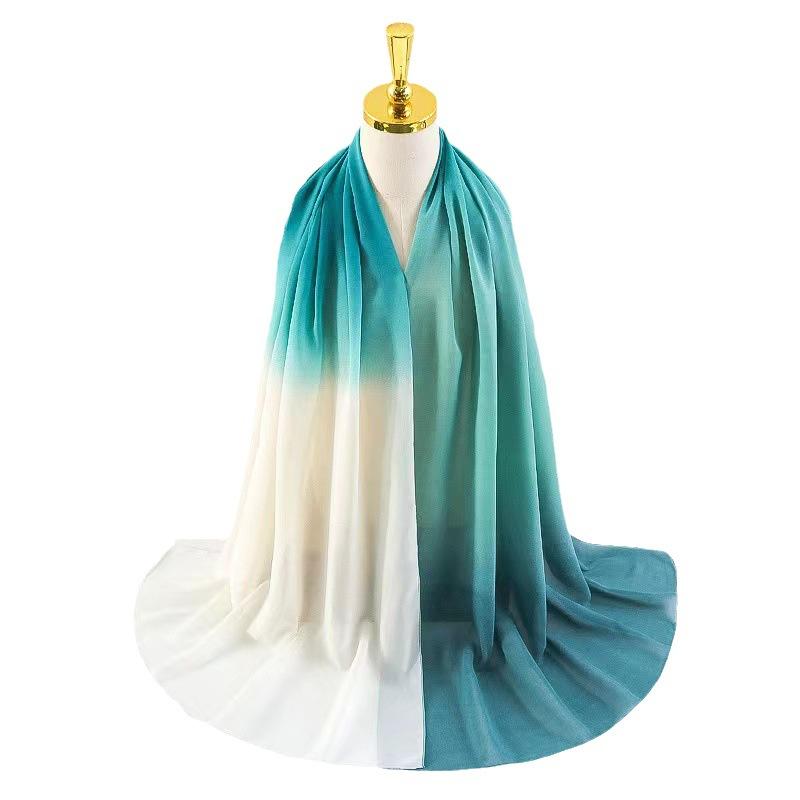 HAYA HA1148 New Gradient Chiffon Headscarf