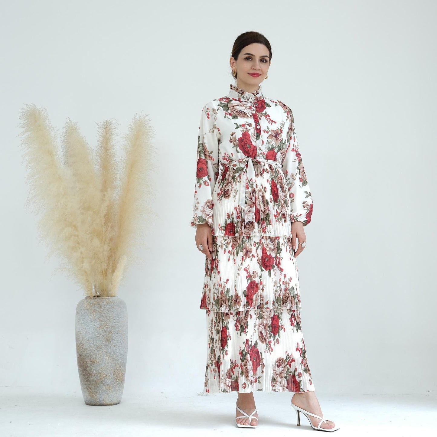 HAYA HAYA1009 Pure Beauty Printed Dress