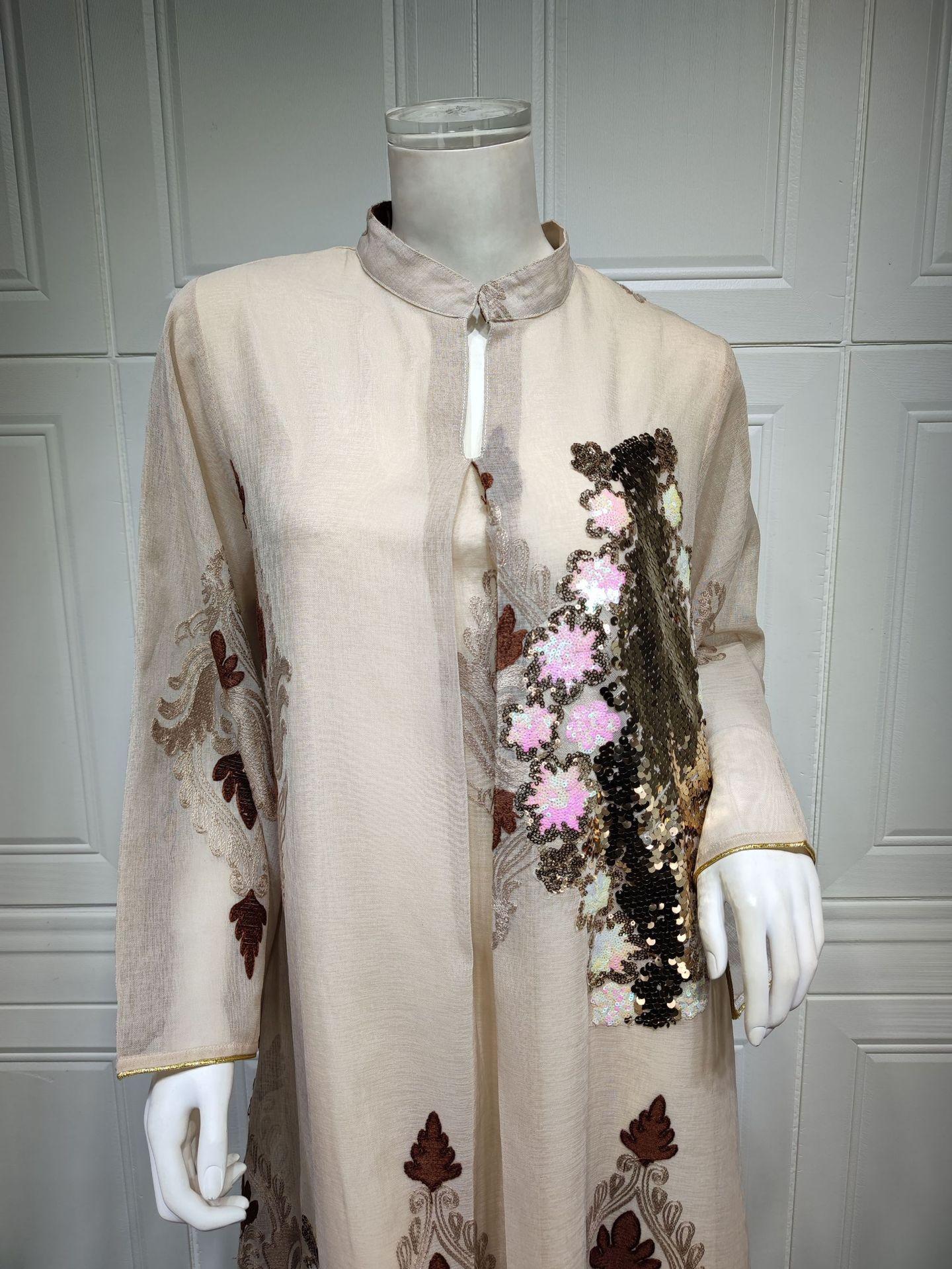 HAYA HAYA0443 Muslim Embroidered Dress