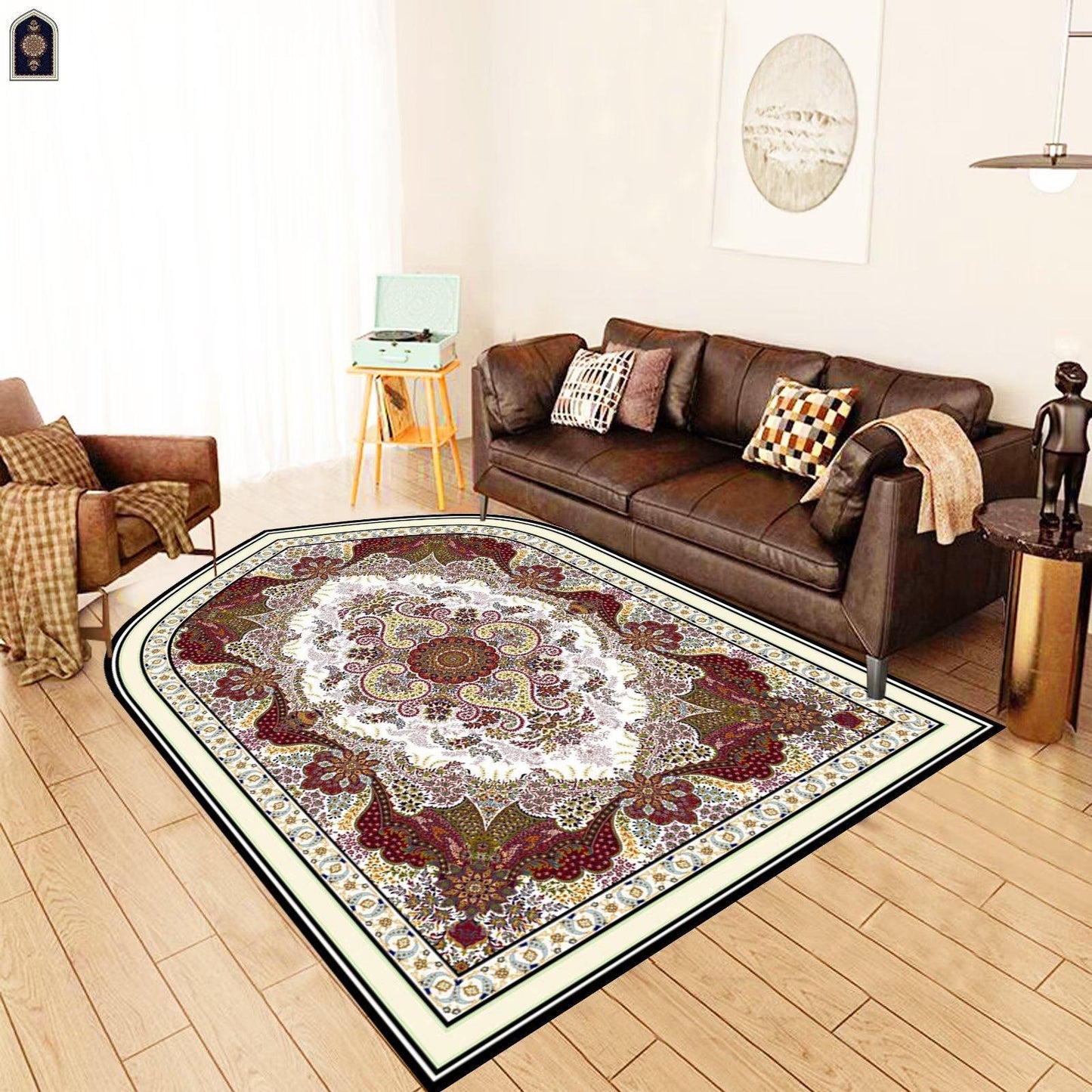 HAYA HA1158 Worship Carpet Kneeling Mat Worship Carpet Prayer Floor Mat