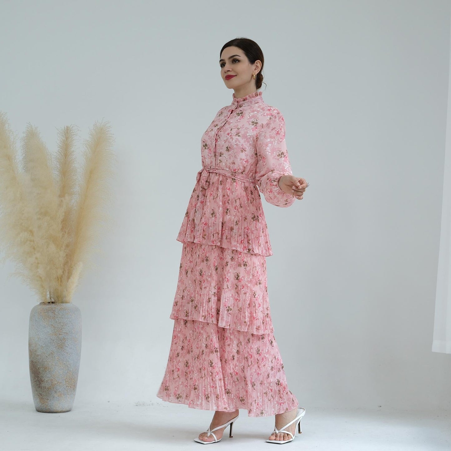 HAYA HAYA1007 Pure Beauty Printed Dress