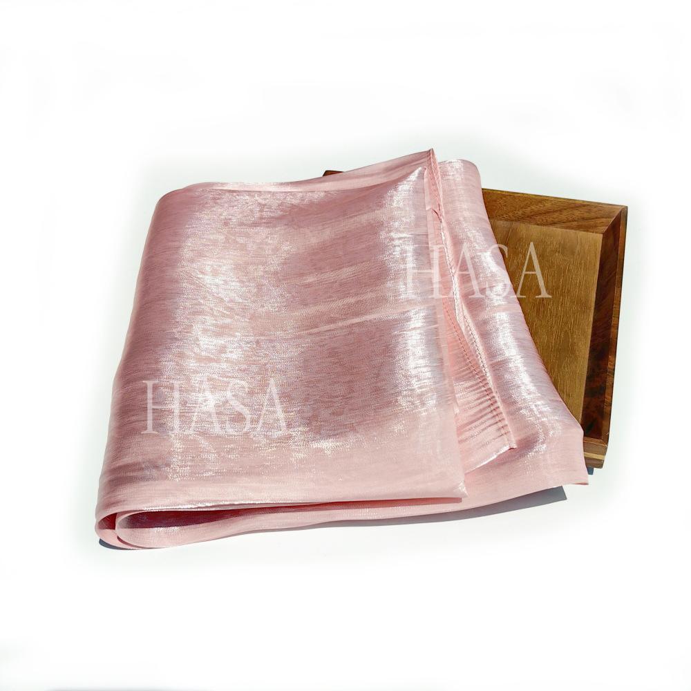 HA6479 A Simple Silk Scarf with A Mellow Color and A Light and Drapey Design