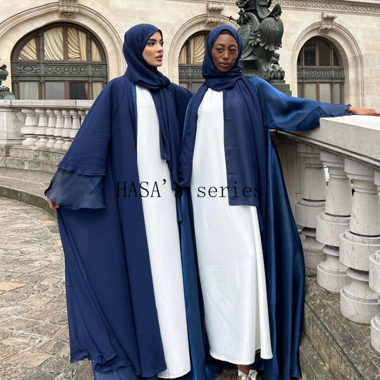 HS4850 A Double-sided Robe That Combines Elegant Appearance with Practicality.