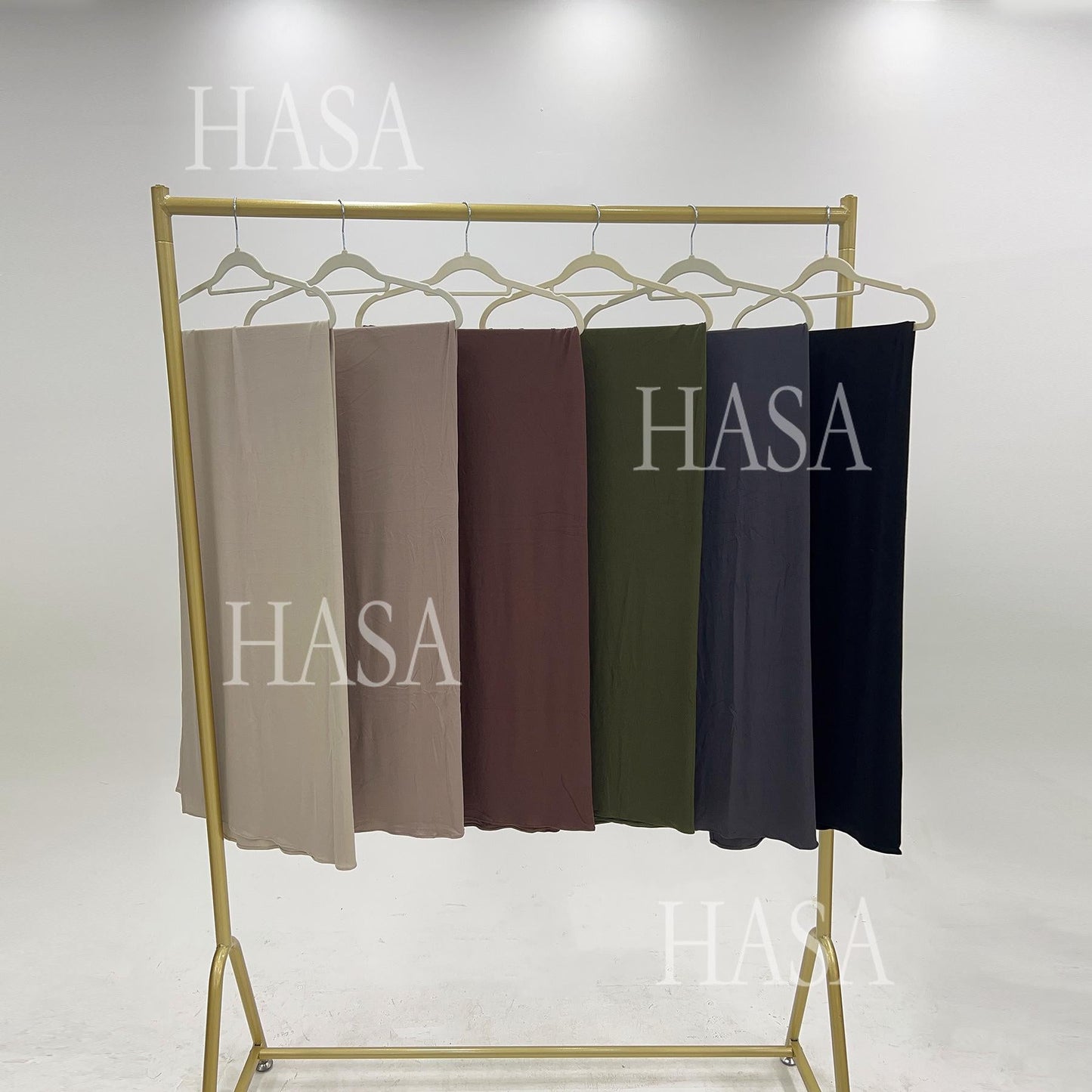 HA6554 Plain Modal Cotton Scarf with Lightweight Comfort