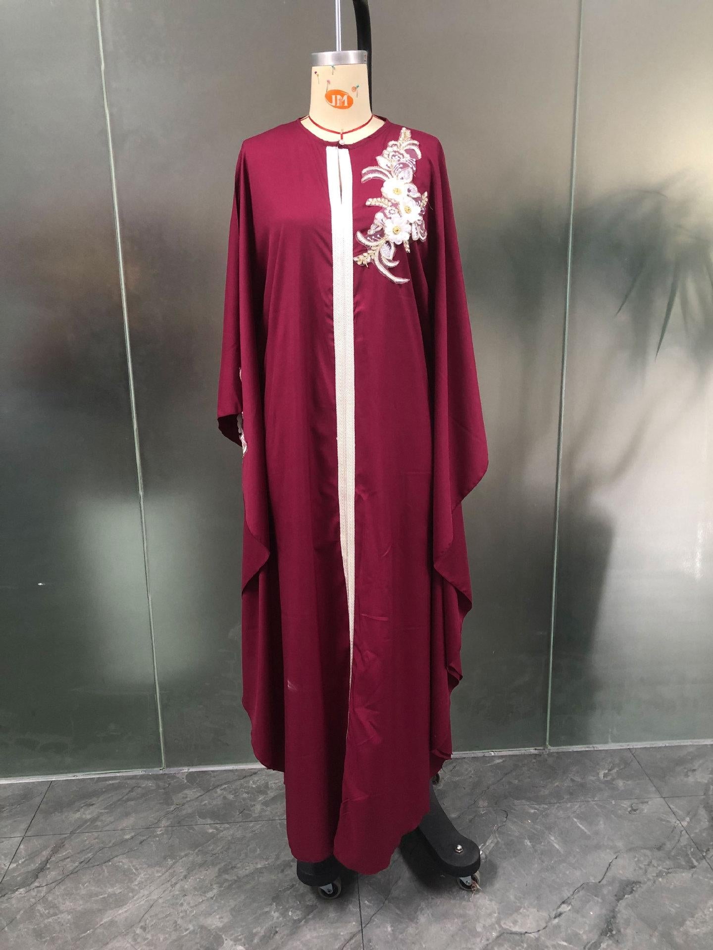 HAYA HAYA1087 New Style Elegant Decal Dress Robe