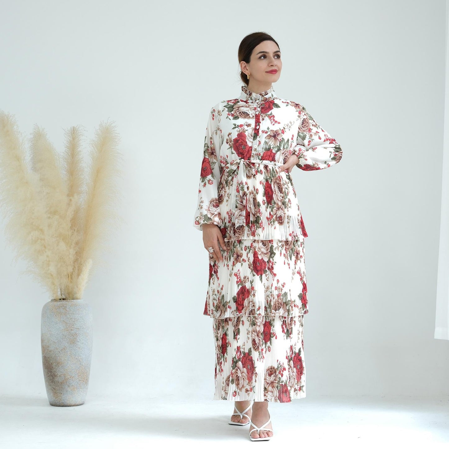 HAYA HAYA1009 Pure Beauty Printed Dress