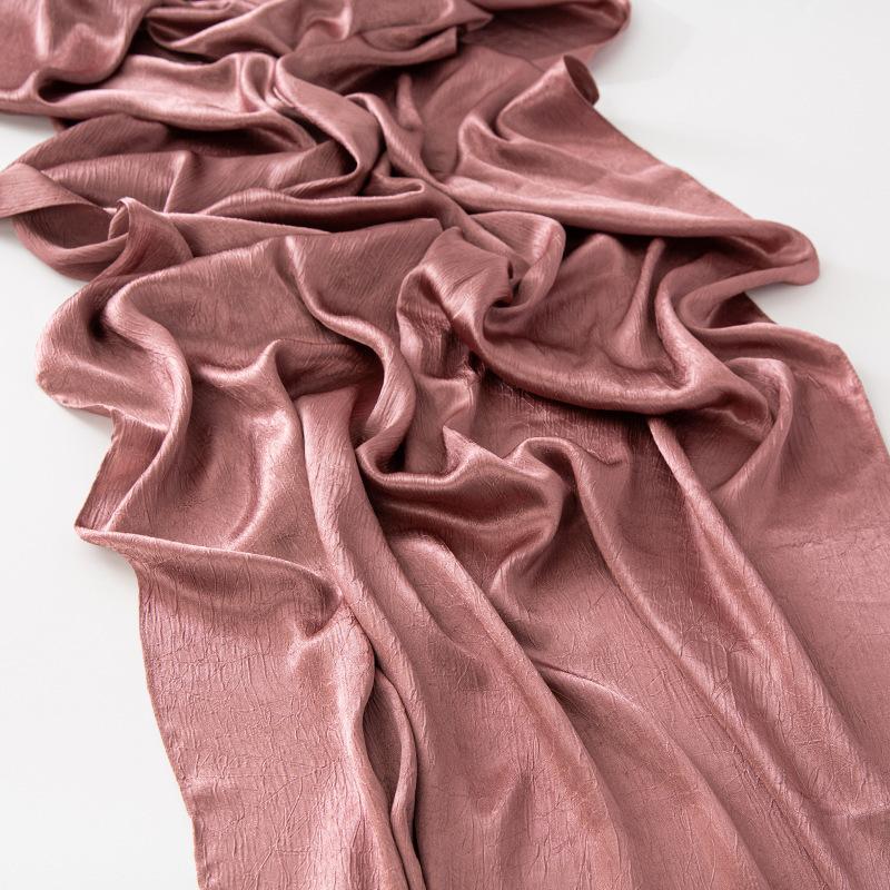 HAYA HA1104 Silk Smooth Headband Shawl Solid Color Headband