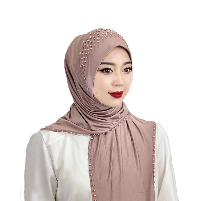 HAYA HA1109 Shawl Ladies Solid Color Scarf