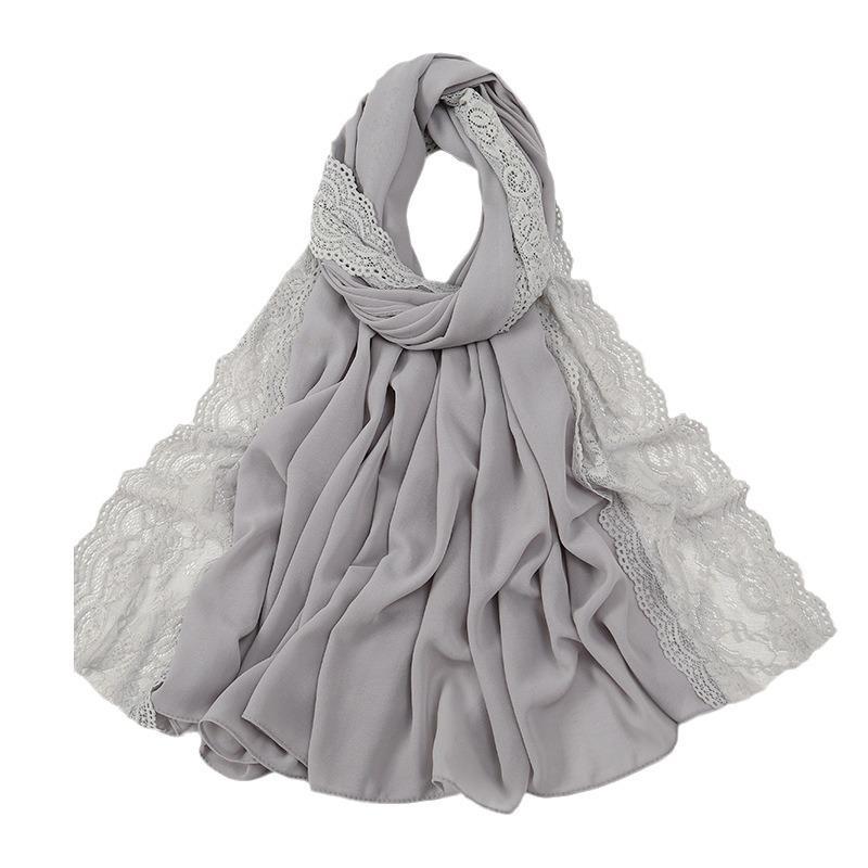HAYA HA1125 New Pearl Chiffon Lace Lace Headband