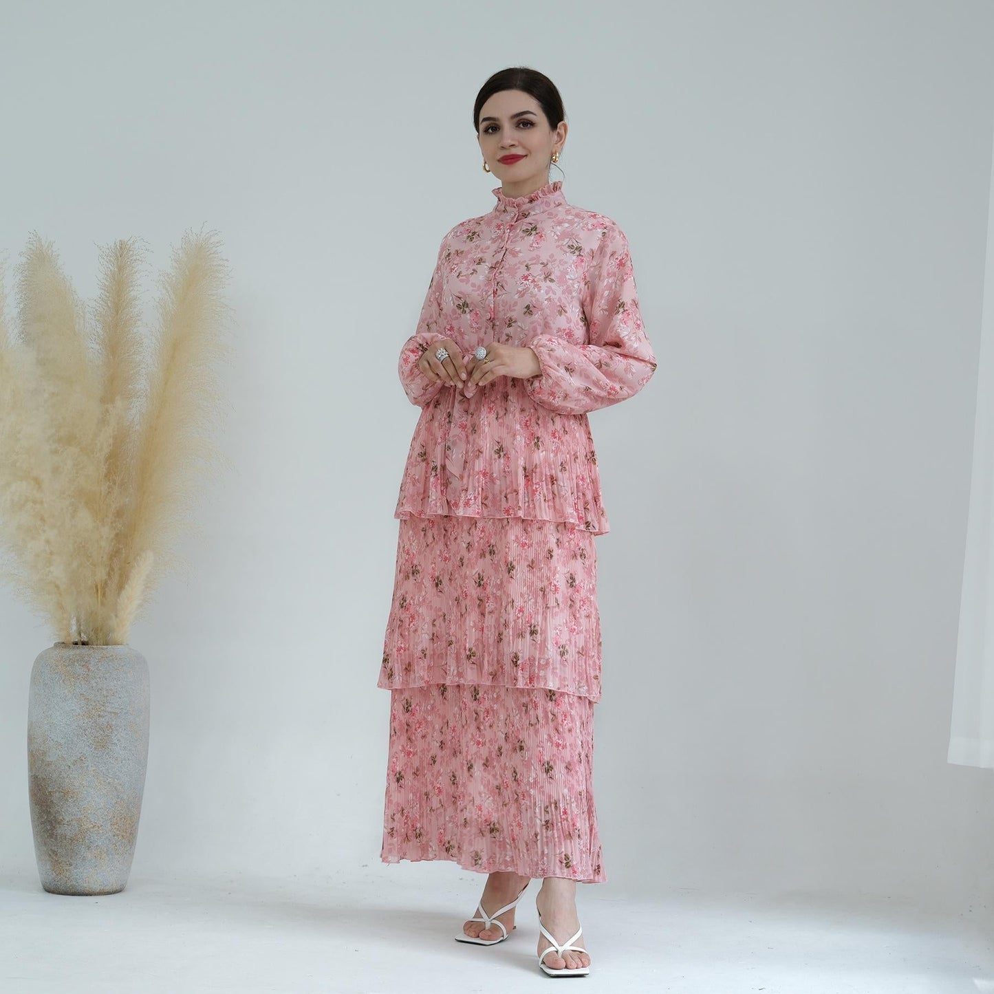 HAYA HAYA1007 Pure Beauty Printed Dress