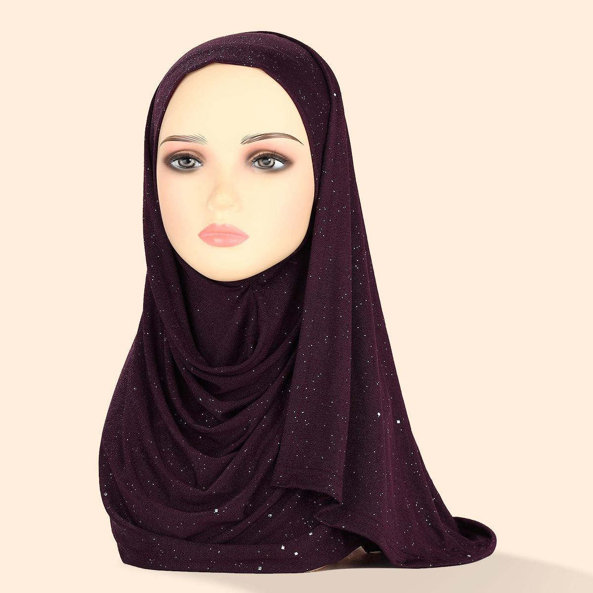 HAYA HAYA1081 Thin Flash Head Scarf
