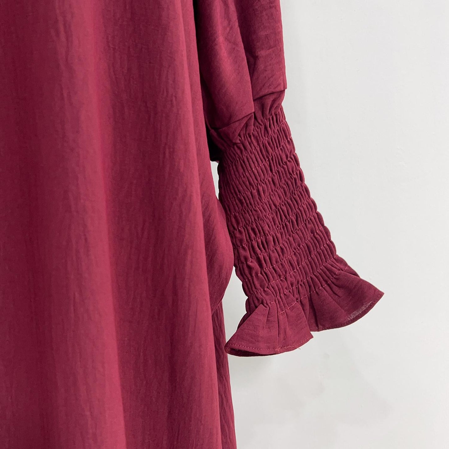 HAYA HAYA1003 Solid Bat Dress