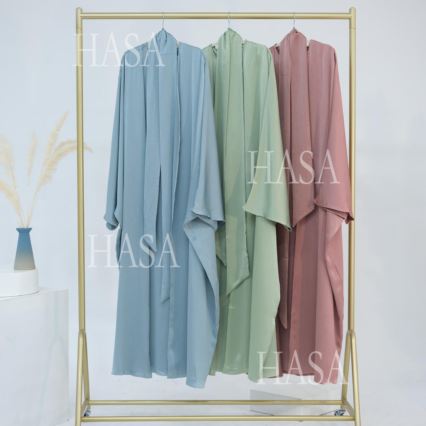 HA6575 Elegant Two-piece Cardigan Robe Set