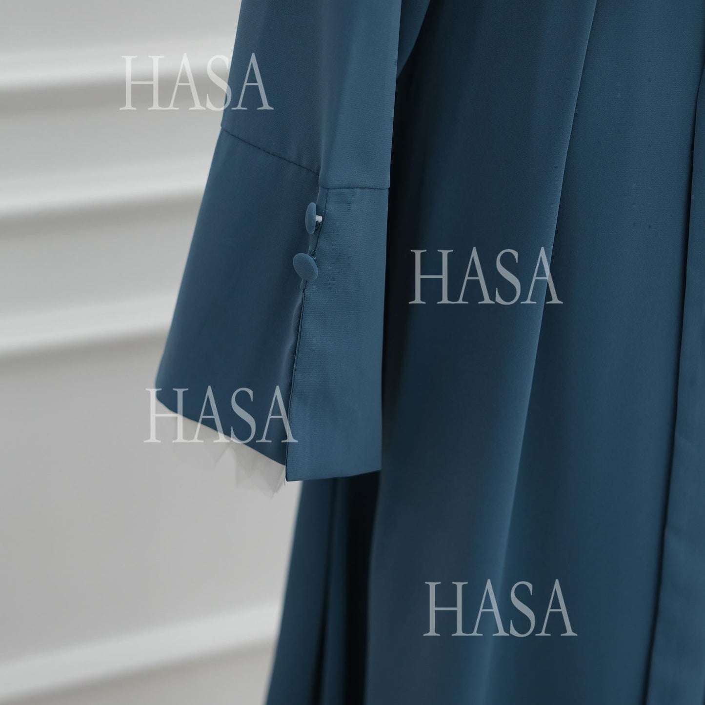 HASA's series HA6507 Simple style spliced lace robe dress (headscarf not included)