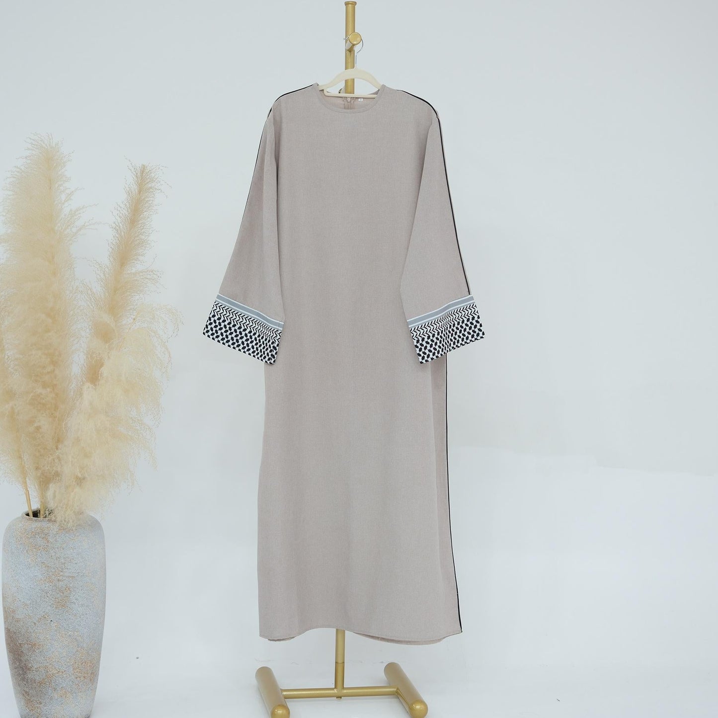 HAYA HA1181 Patchwork Elegant Abaya