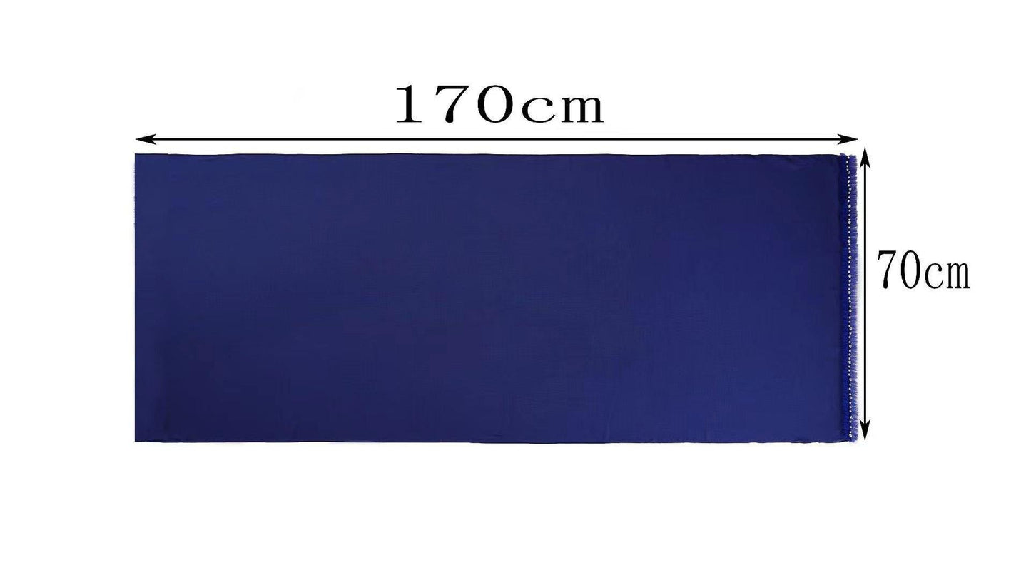 HAYA HA1118 Pearl Chiffon Lace Headscarf