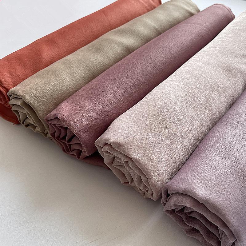 HAYA HAYA1069 Solid Color Scarf Baotou Scarf