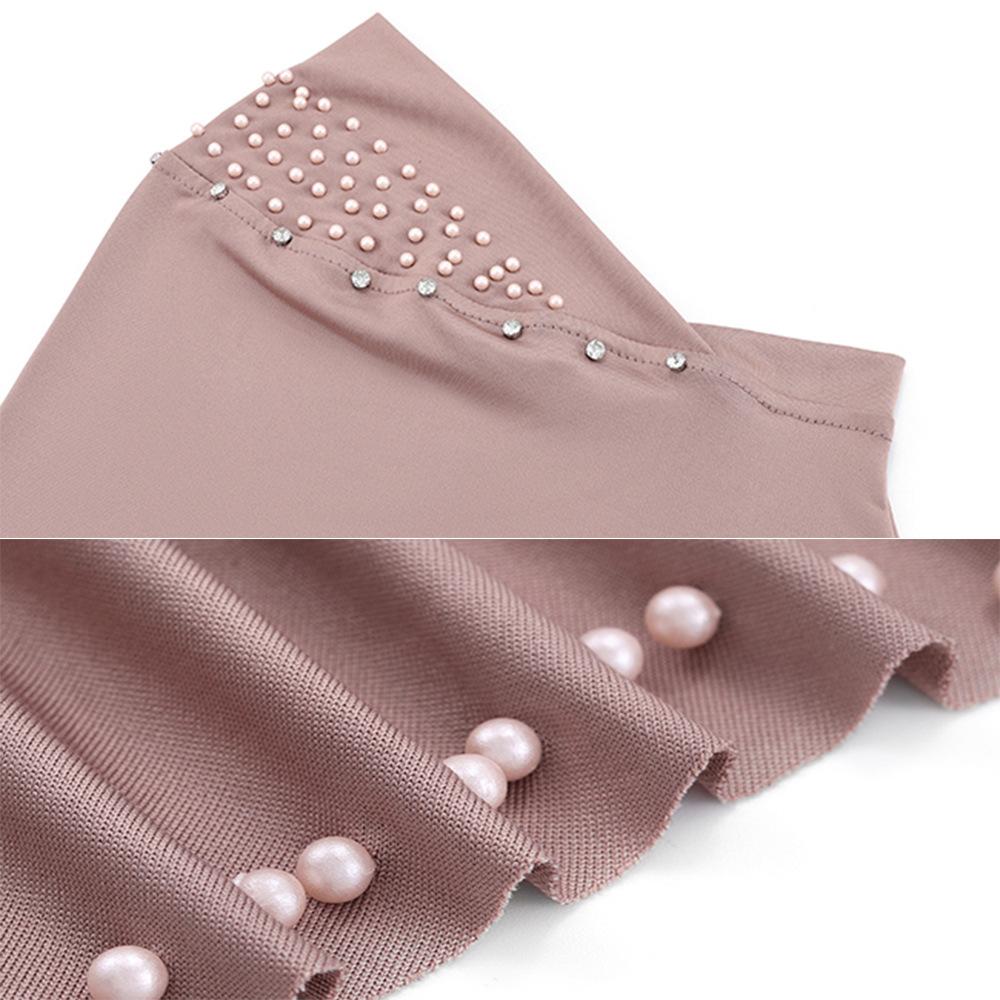 HAYA HA1109 Shawl Ladies Solid Color Scarf