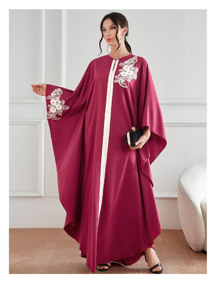 HAYA HAYA1087 New Style Elegant Decal Dress Robe