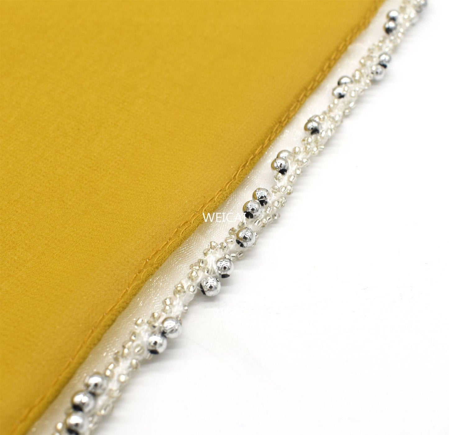 HAYA HA1117 Solid Chiffon Headband Hijab