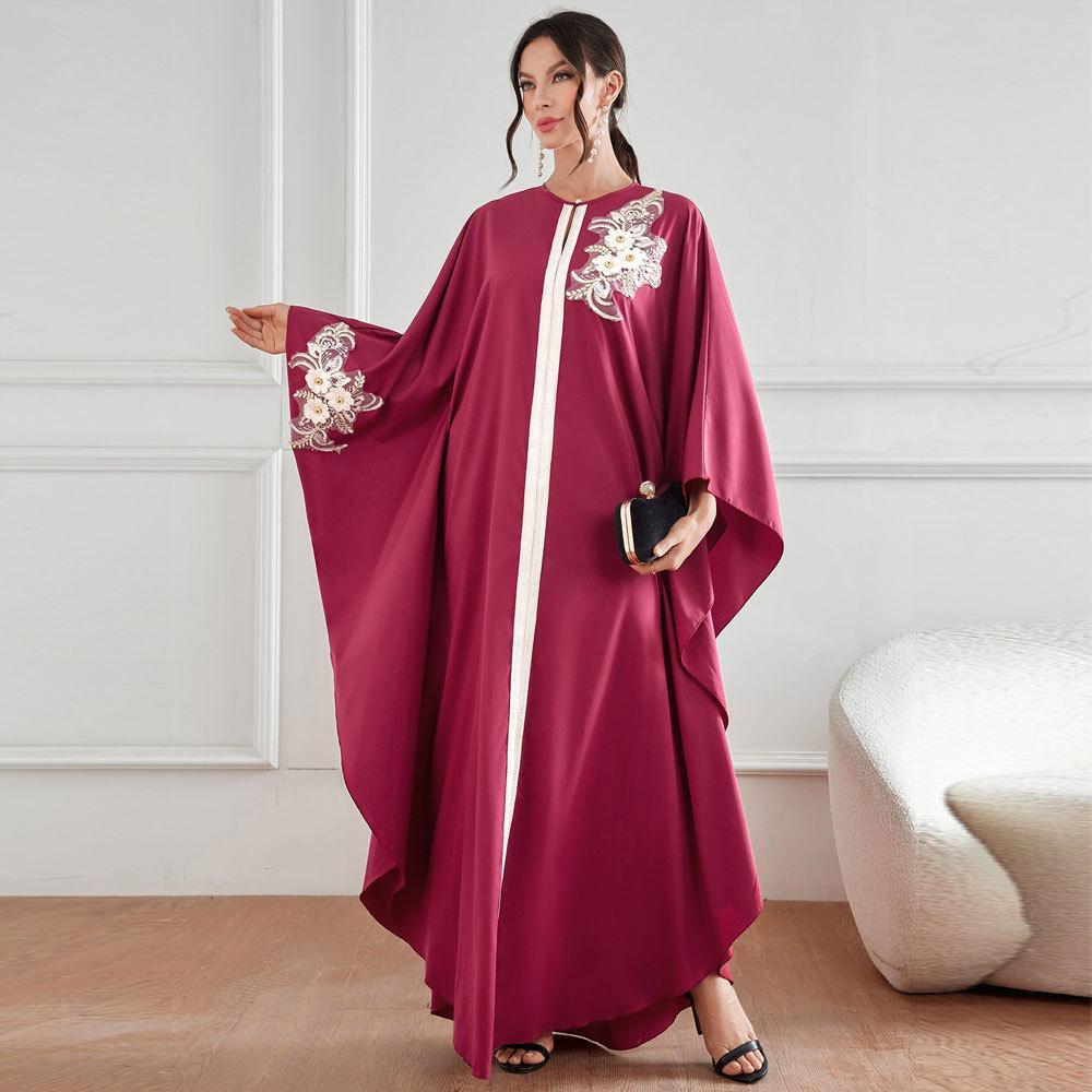 HAYA HAYA1087 New Style Elegant Decal Dress Robe