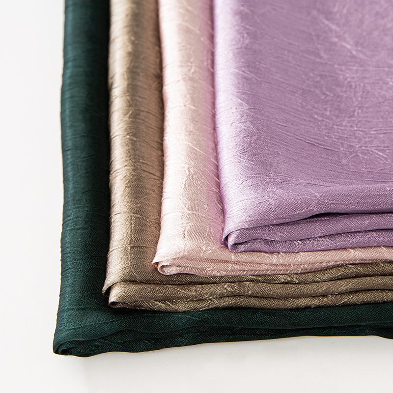 HAYA HA1104 Silk Smooth Headband Shawl Solid Color Headband