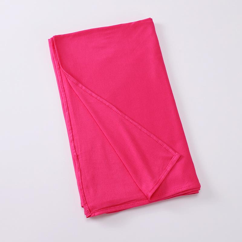 HAYA HAYA1051 Fashion Warm Solid Color Scarf