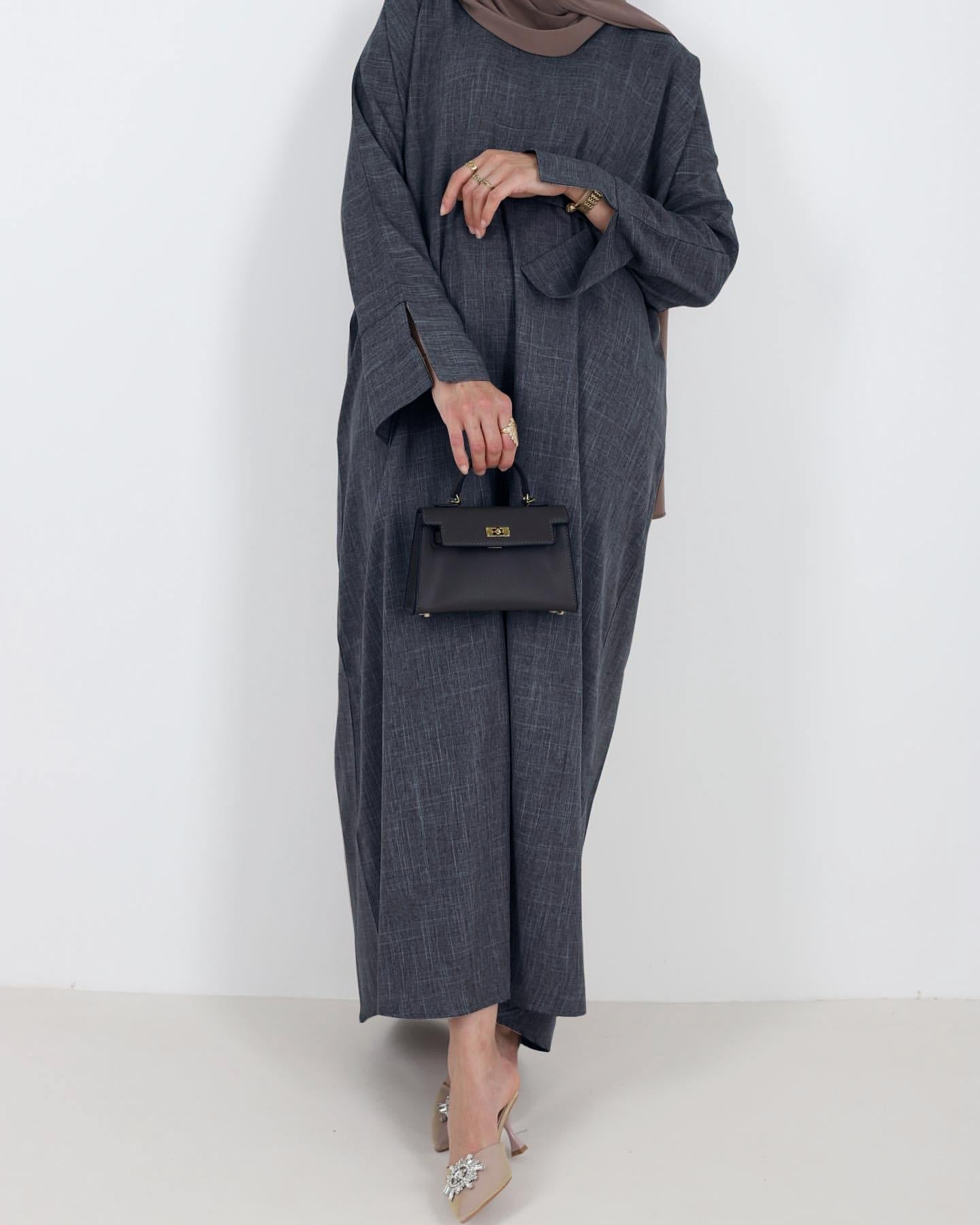 HAYA HAYA0999 Loose Large Elegant Dress Robe