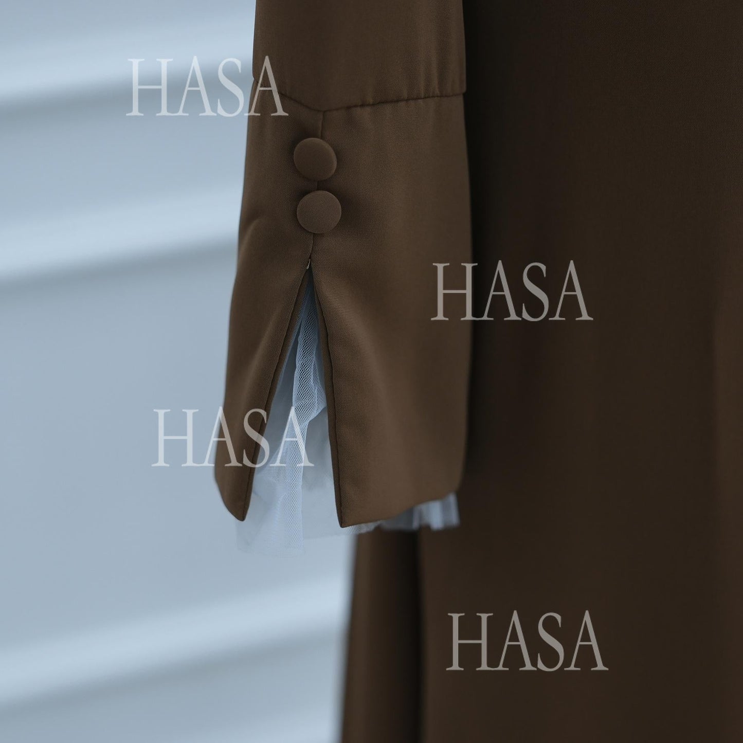 HASA's series HA6507 Simple style spliced lace robe dress (headscarf not included)