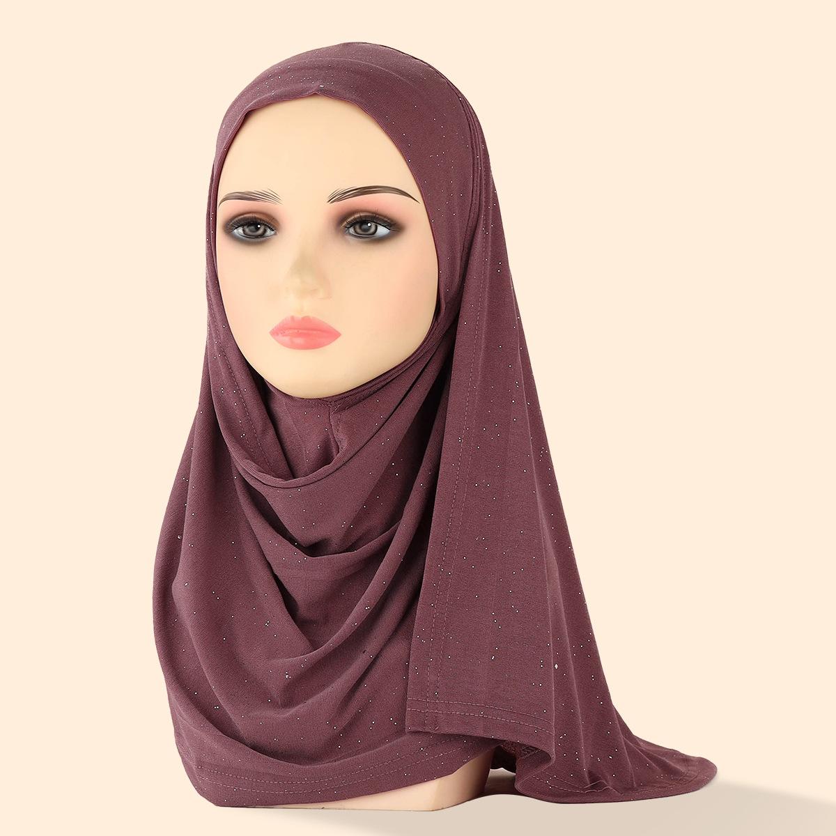 HAYA HAYA1081 Thin Flash Head Scarf