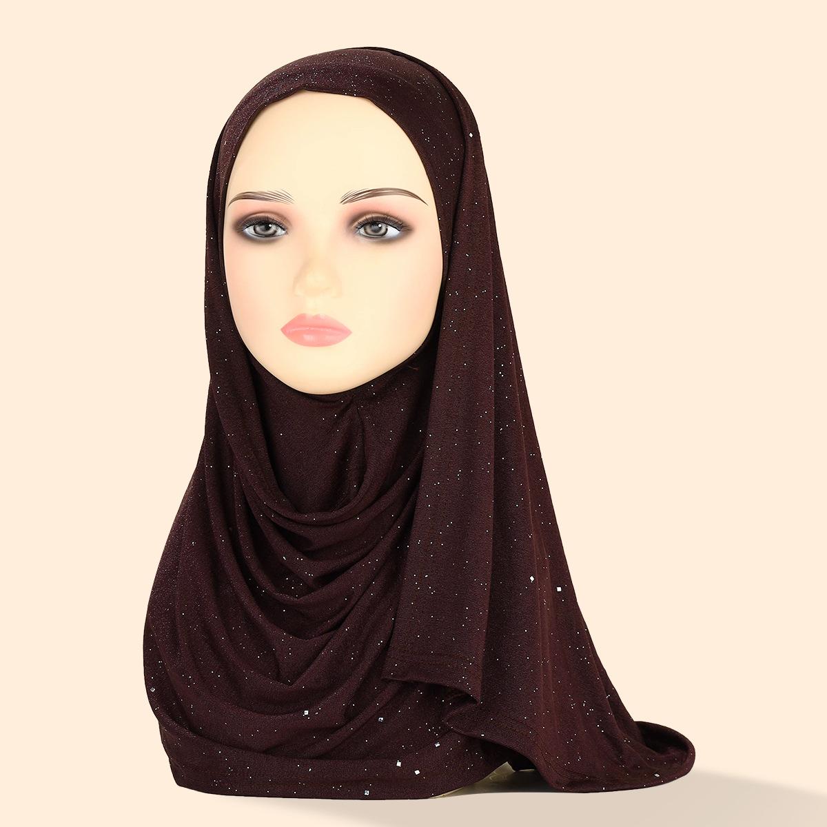 HAYA HAYA1081 Thin Flash Head Scarf