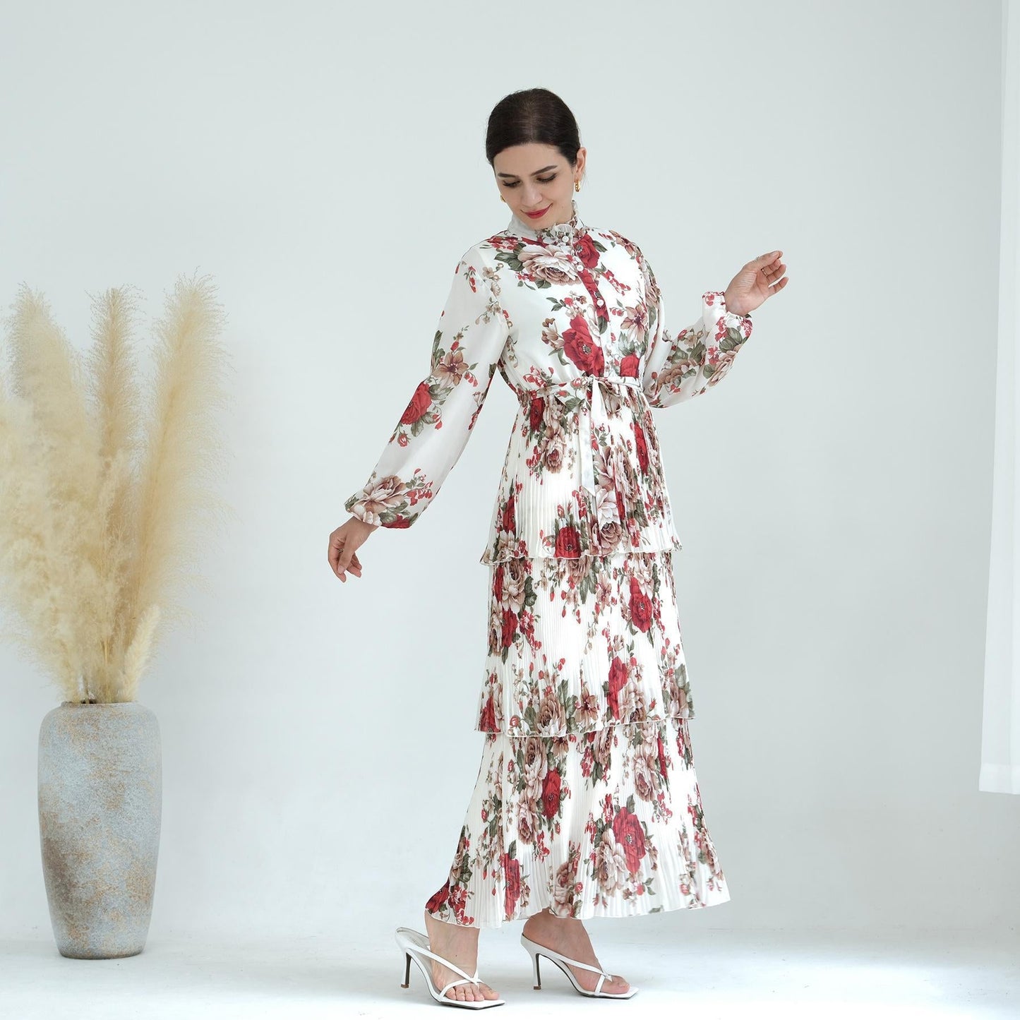 HAYA HAYA1009 Pure Beauty Printed Dress