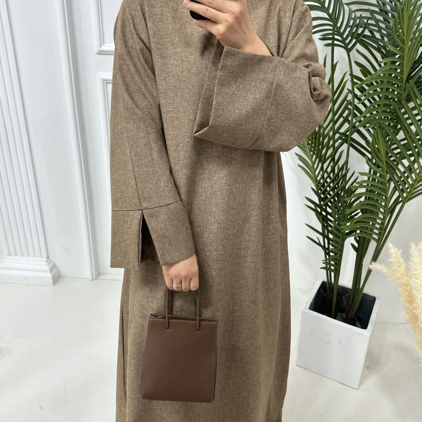 HAYA HAYA0999 Loose Large Elegant Dress Robe