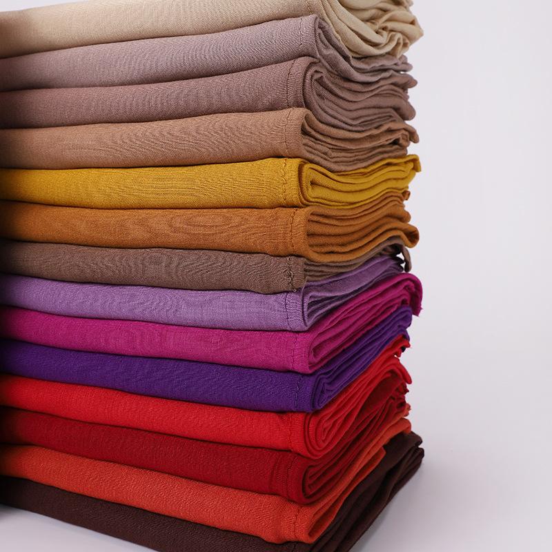HAYA HAYA1051 Fashion Warm Solid Color Scarf