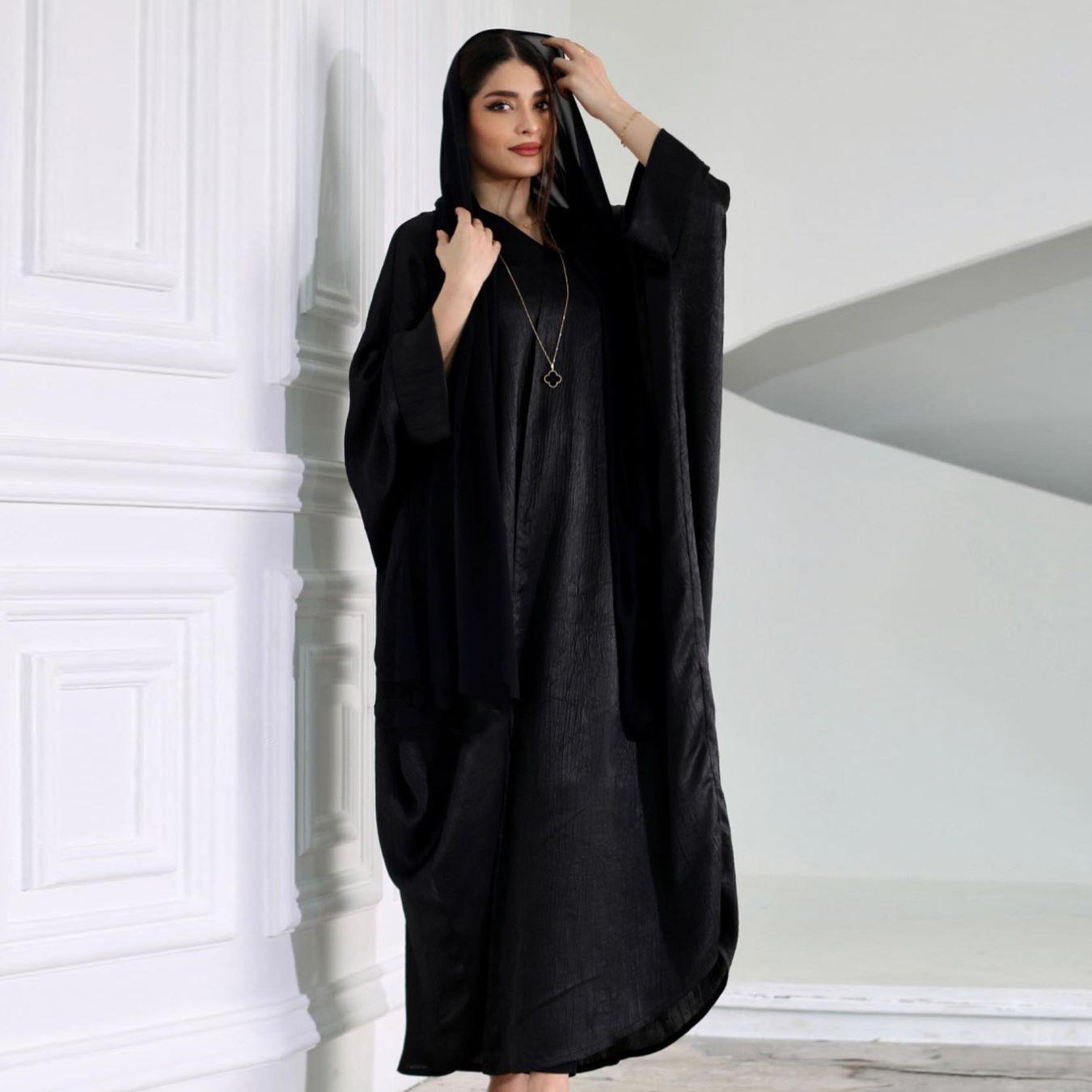 HAYA HAYA0725 Bat-sleeved Robe Women's Abaya