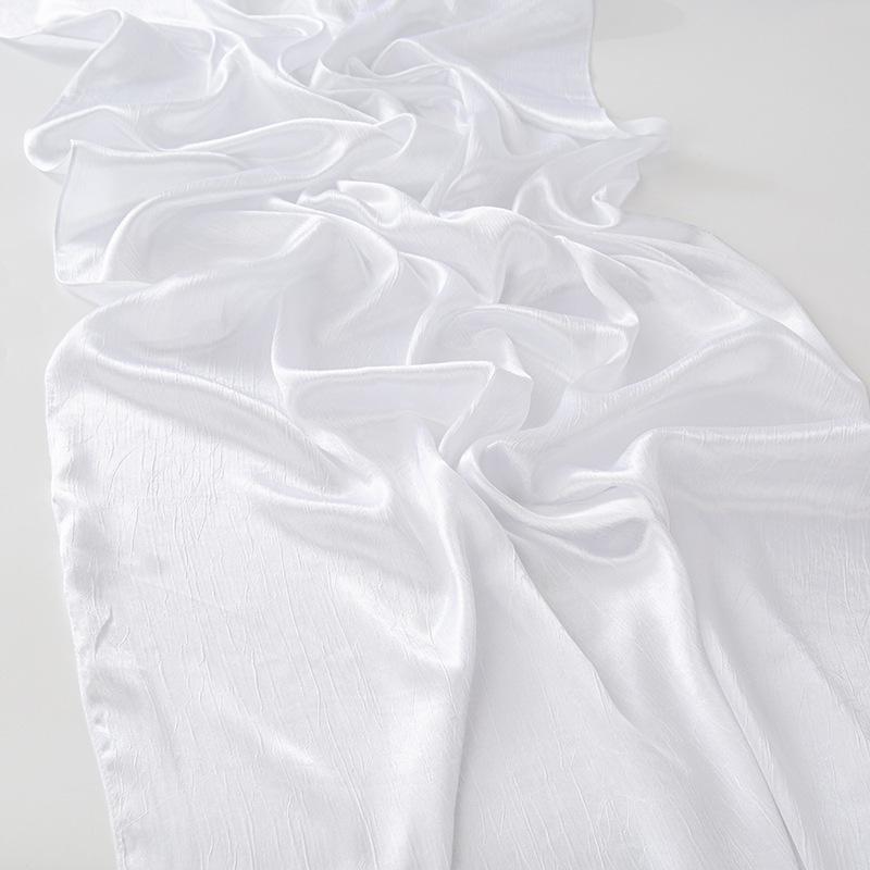 HAYA HA1104 Silk Smooth Headband Shawl Solid Color Headband