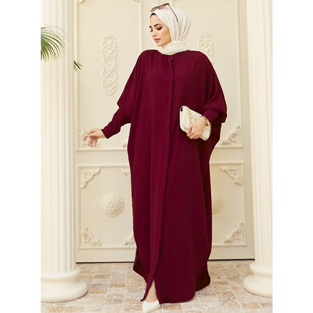 HAYA HAYA0519 Bat Sleeves Long Robe