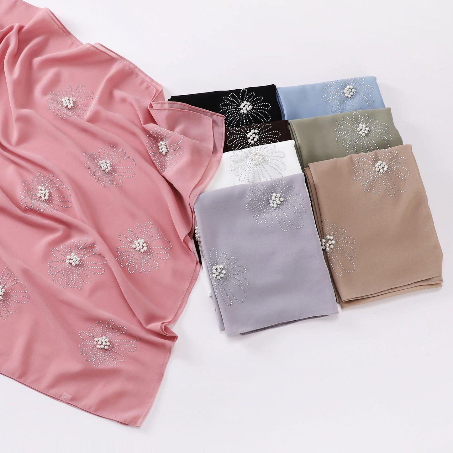 HAYA HA1121 New Chiffon Long Scarf Hijab