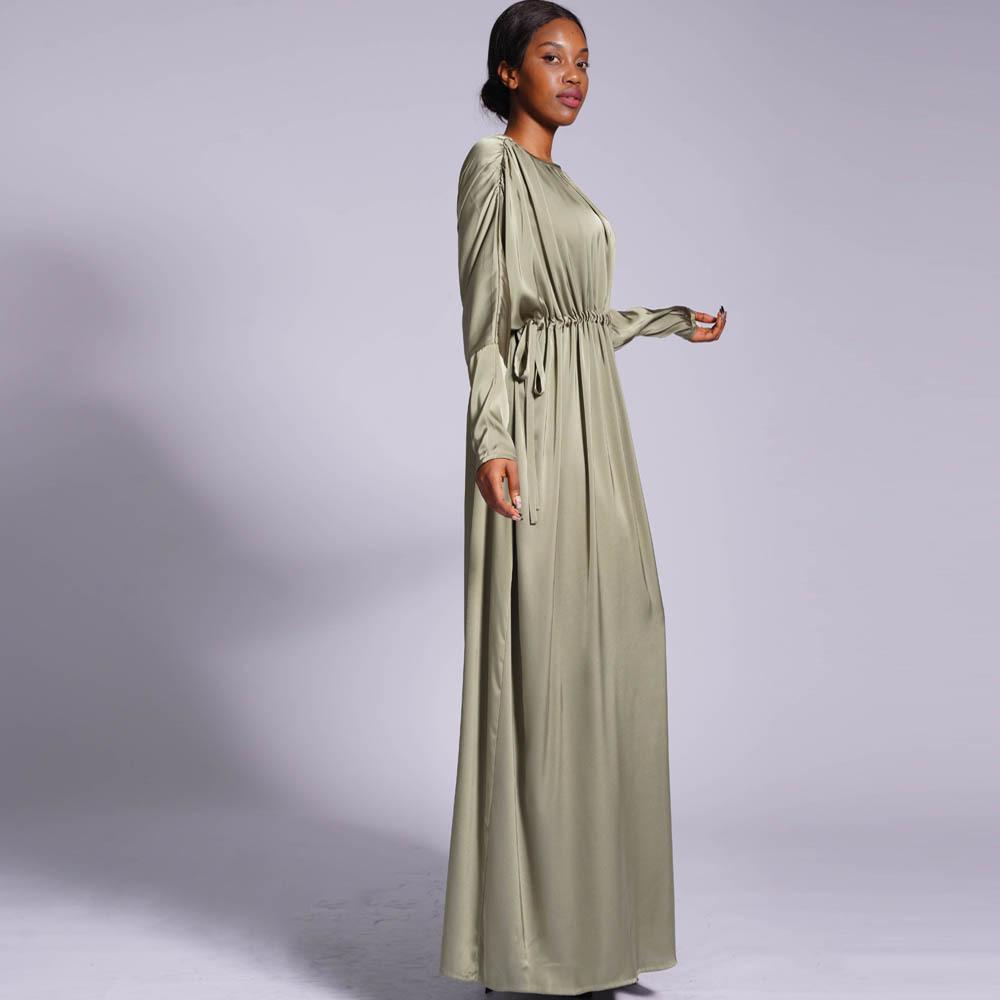 HAYA HAYA0435 Temperament Solid Color Raglan Dress