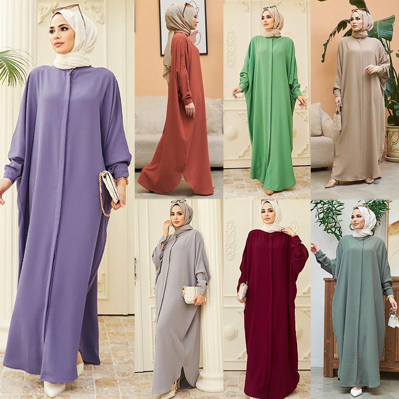 HAYA HAYA0519 Bat Sleeves Long Robe