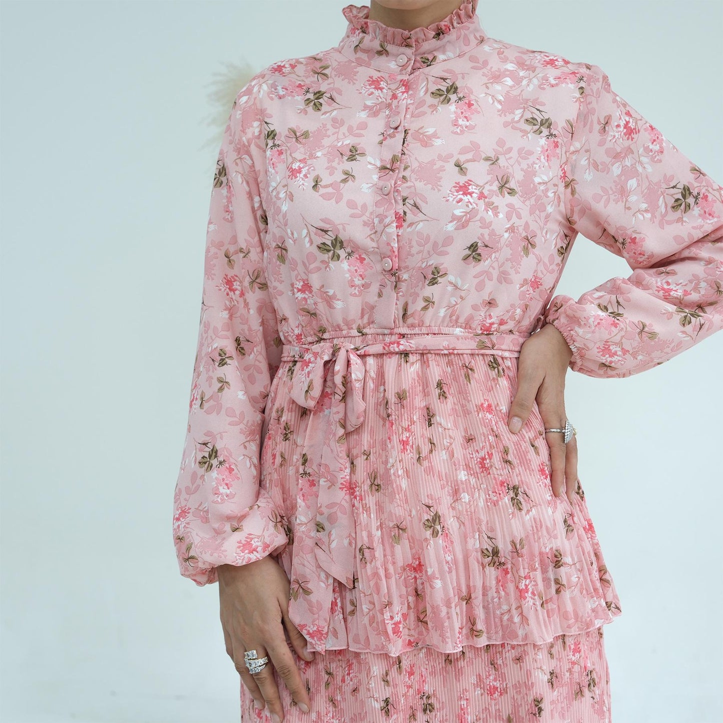 HAYA HAYA1007 Pure Beauty Printed Dress