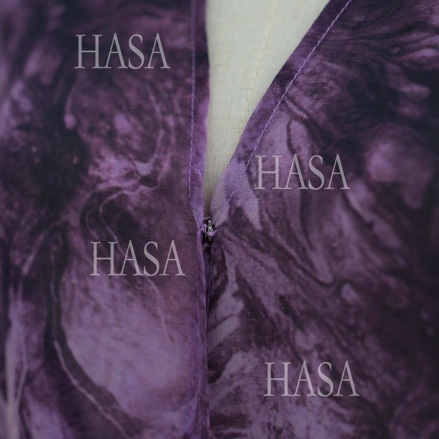 HA6551 Printed Abaya Cardigan with Matching Scarf Two-Piece Set